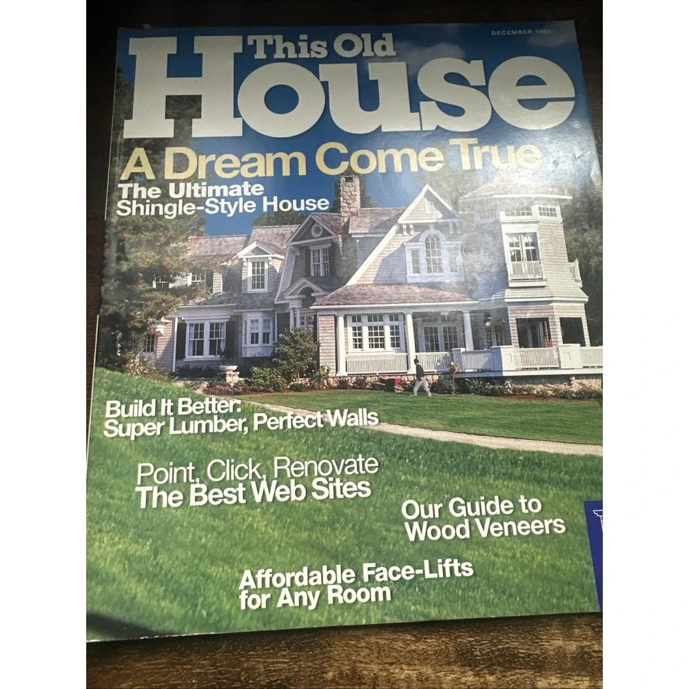 Lot of 13‎ THIS OLD HOUSE Magazines From 1999 to 2001